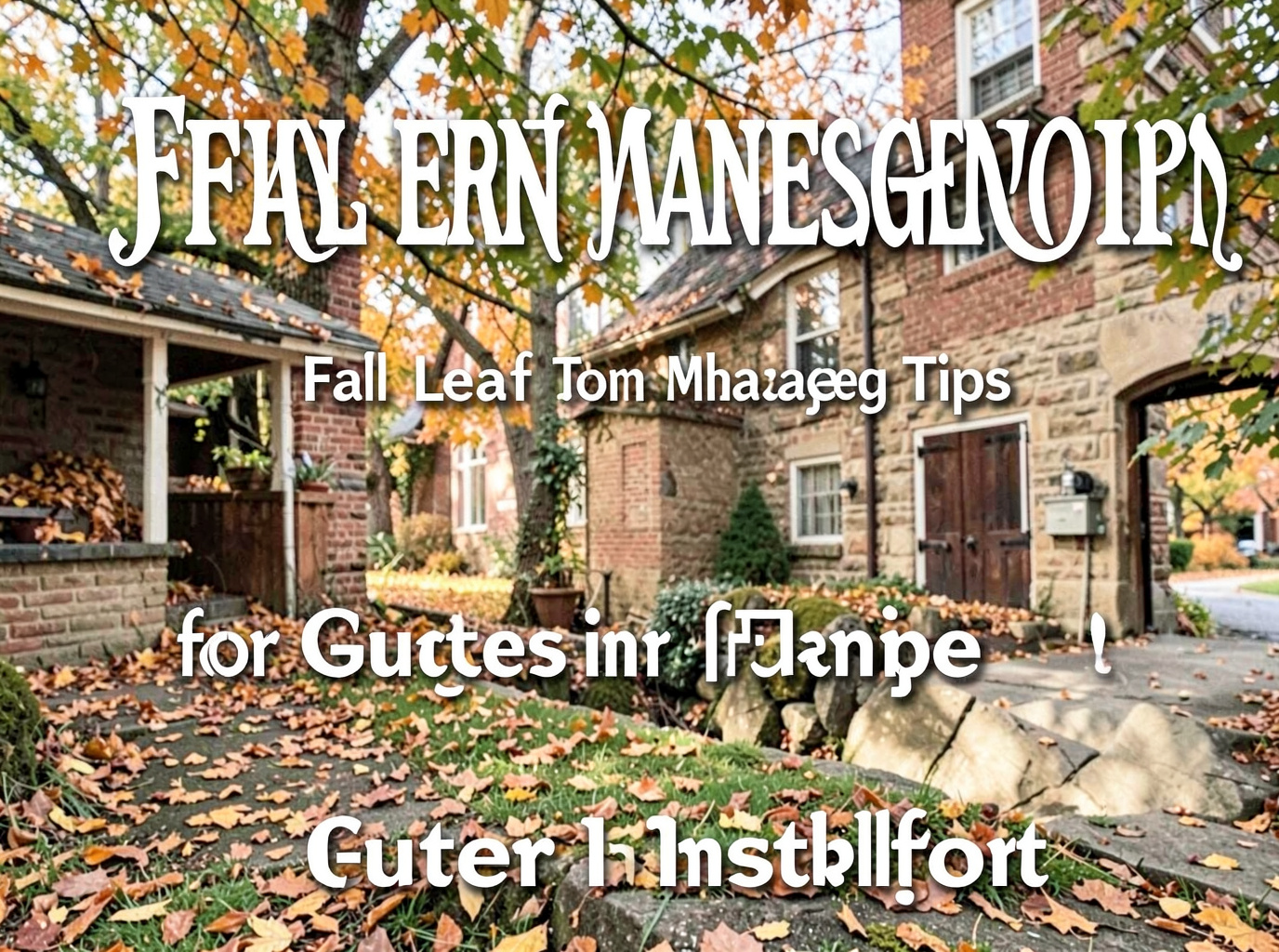 Fall Leaf Management Tips for Gutters in Frankfort