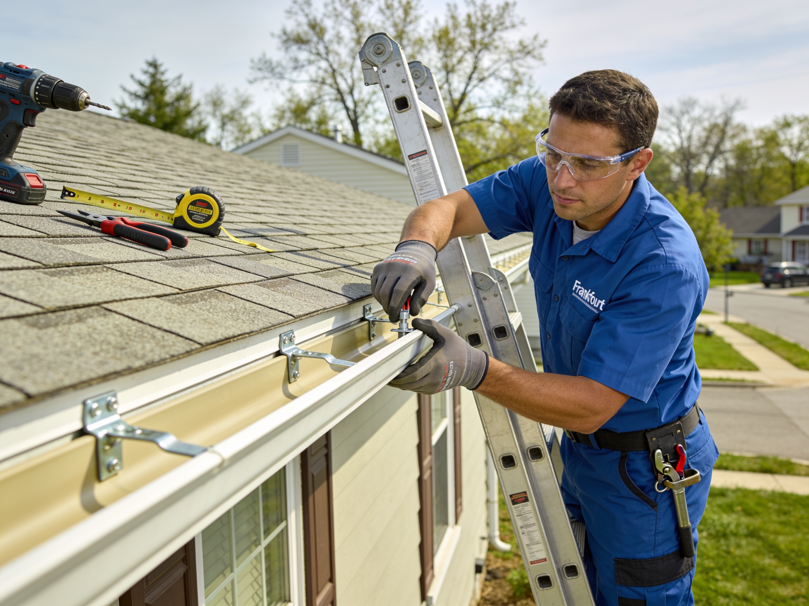 Seamless Gutter Installation in Frankfort, KY